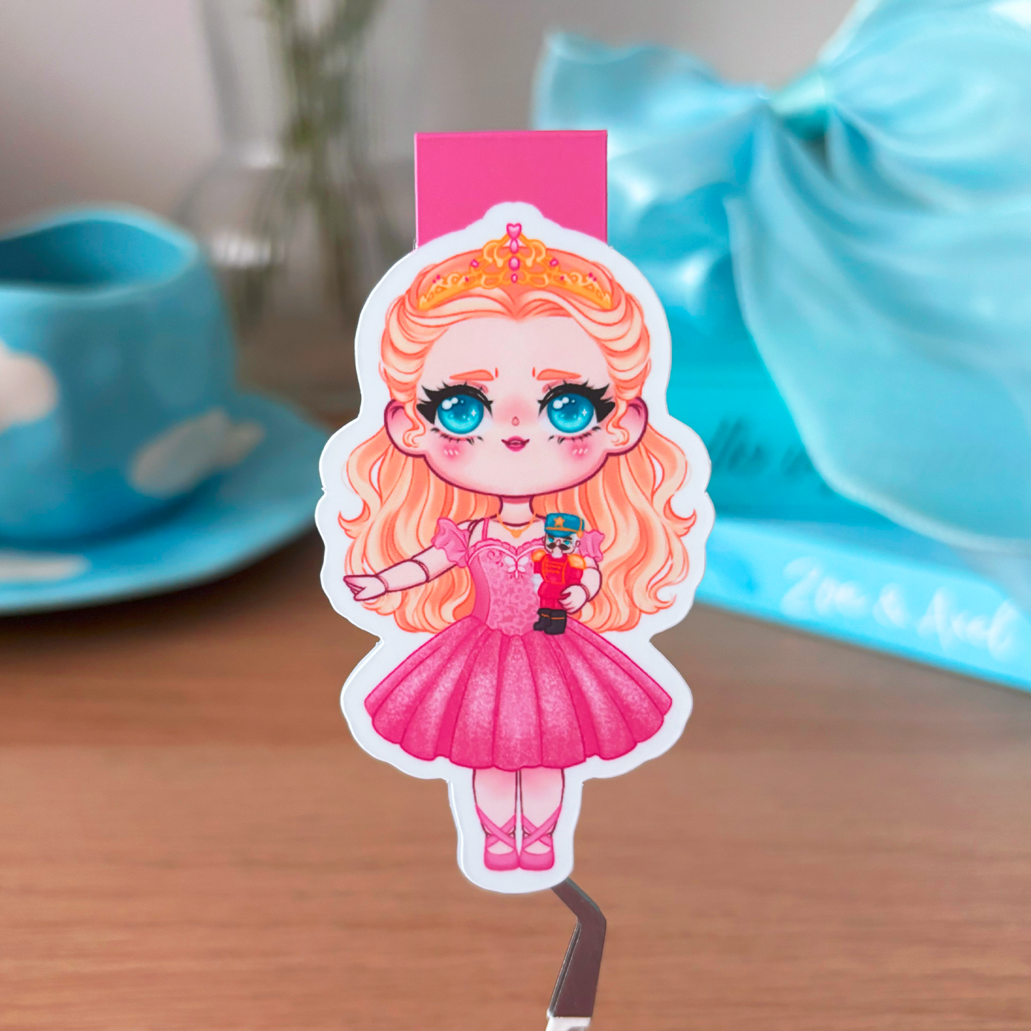 Marcapáginas magnético Clara - Barbie en el Cascanueces