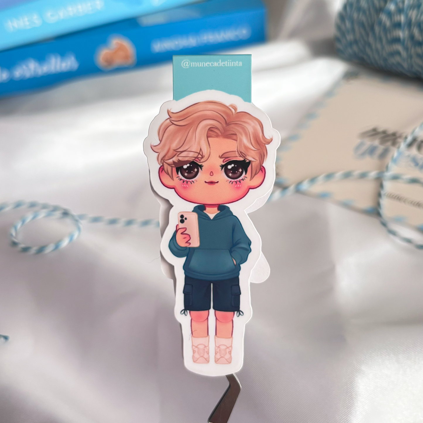 Marcapáginas magnético Zoe & Axel