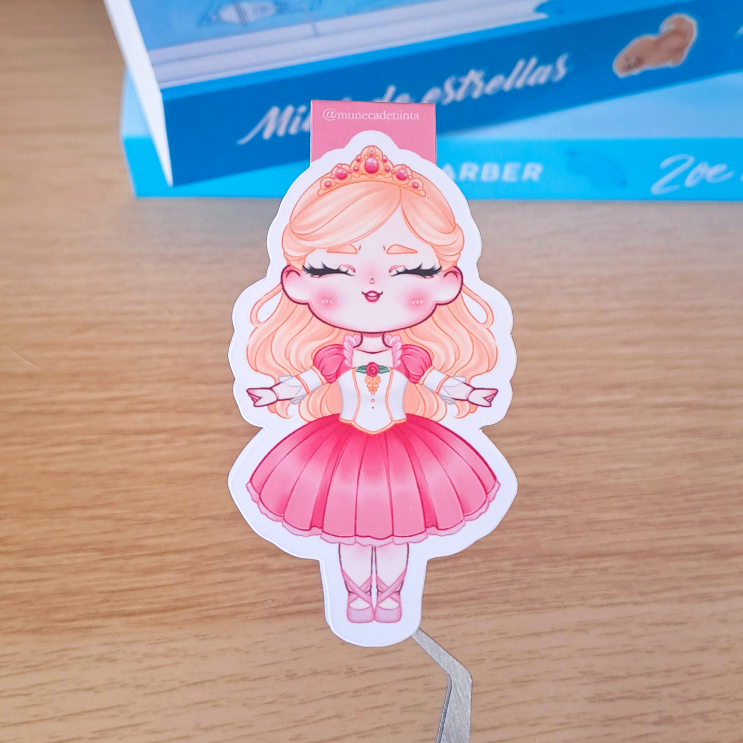 Marcapáginas magnético Princesa Genevieve – Barbie y las 12 princesas bailarinas