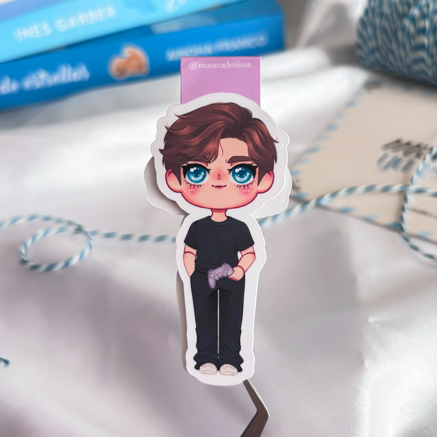 Marcapáginas magnético Emily & Jake