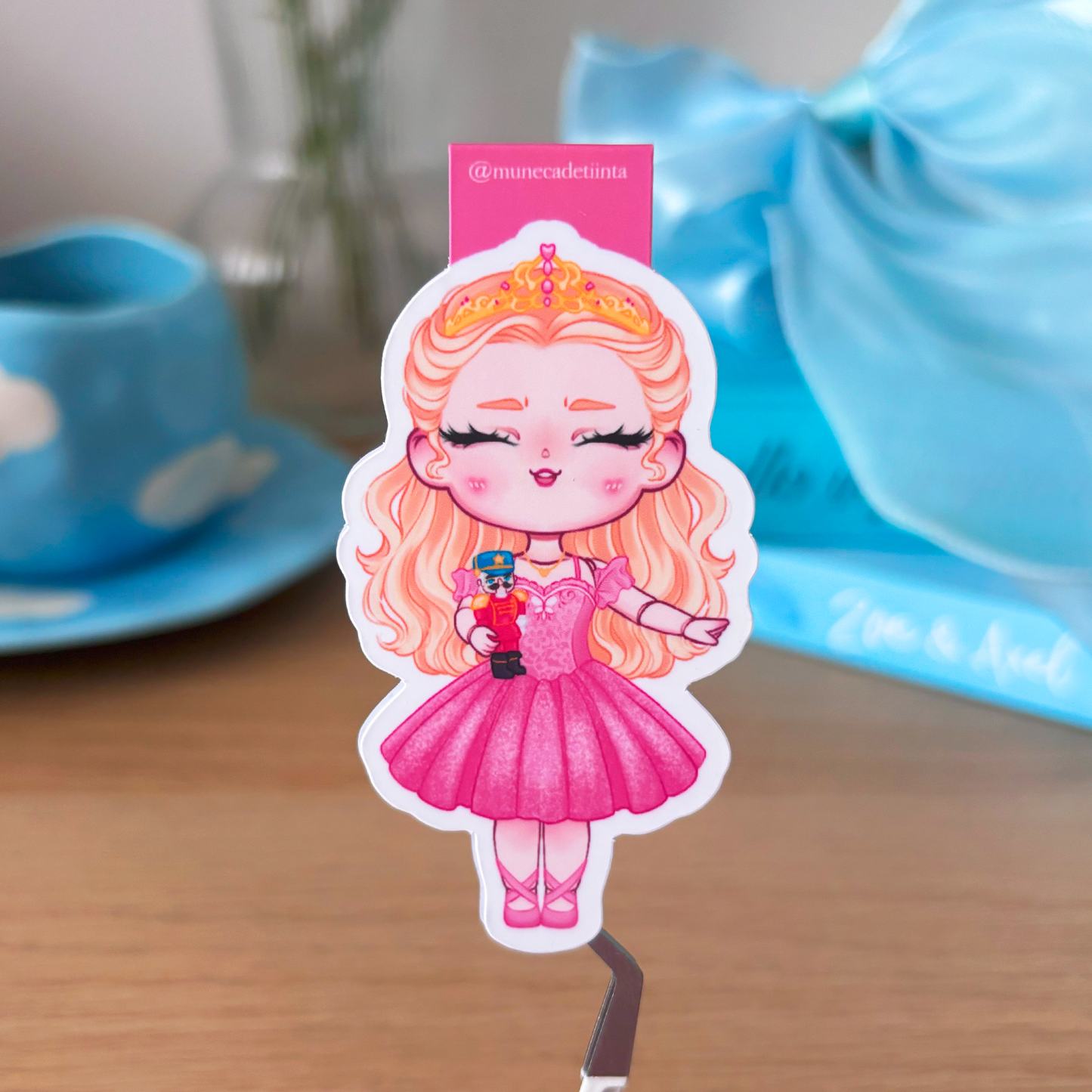 Marcapáginas magnético Clara - Barbie en el Cascanueces