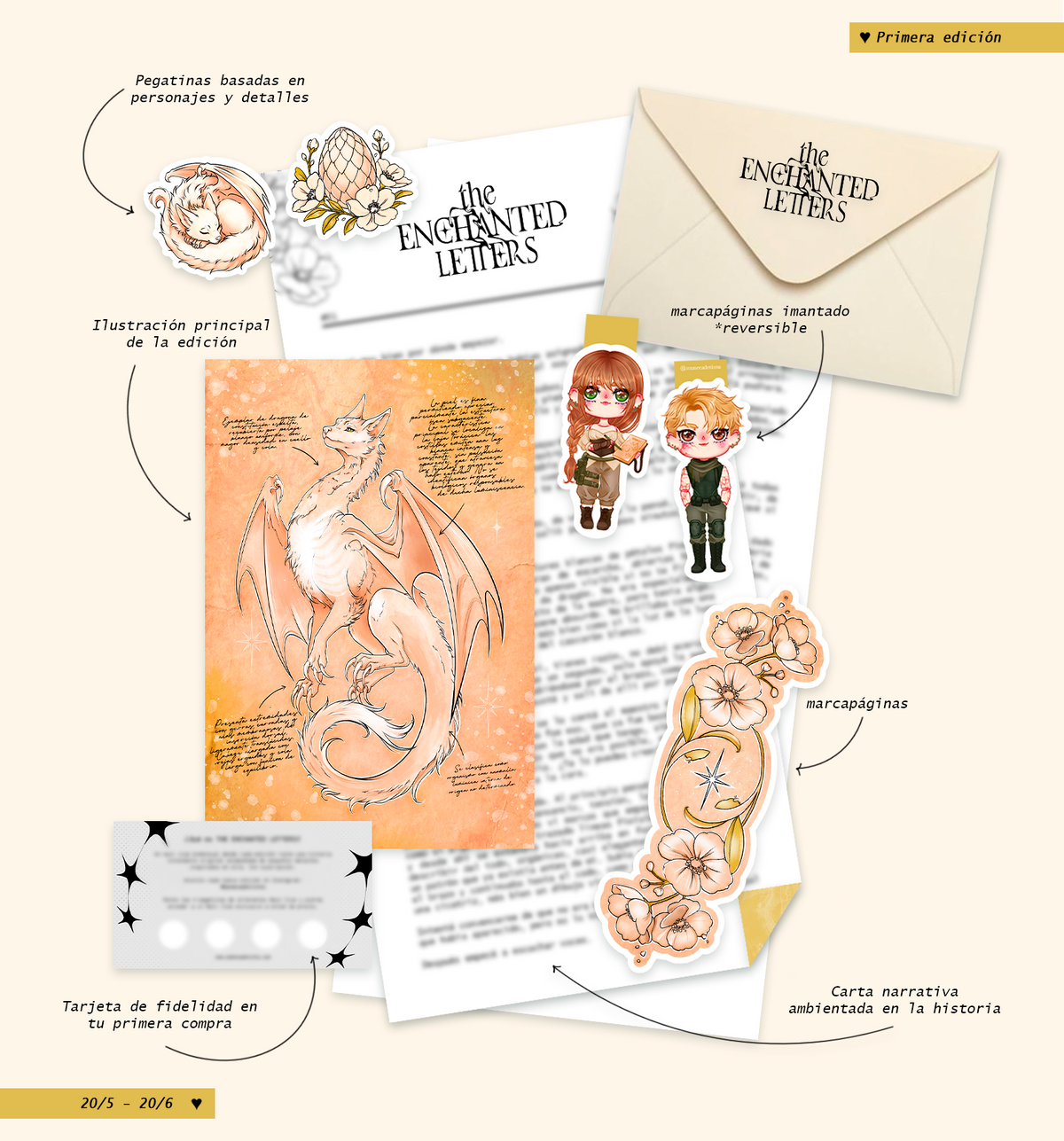 mail club / THE ENCHANTED LETTERS