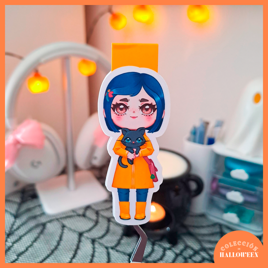 ★ Marcapáginas magnético Coraline Jones - Coraline