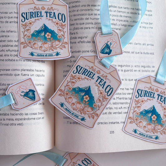 Marcapáginas Suriel tea CO.