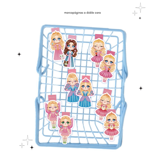 Marcapáginas magnéticos Barbie - películas 2000