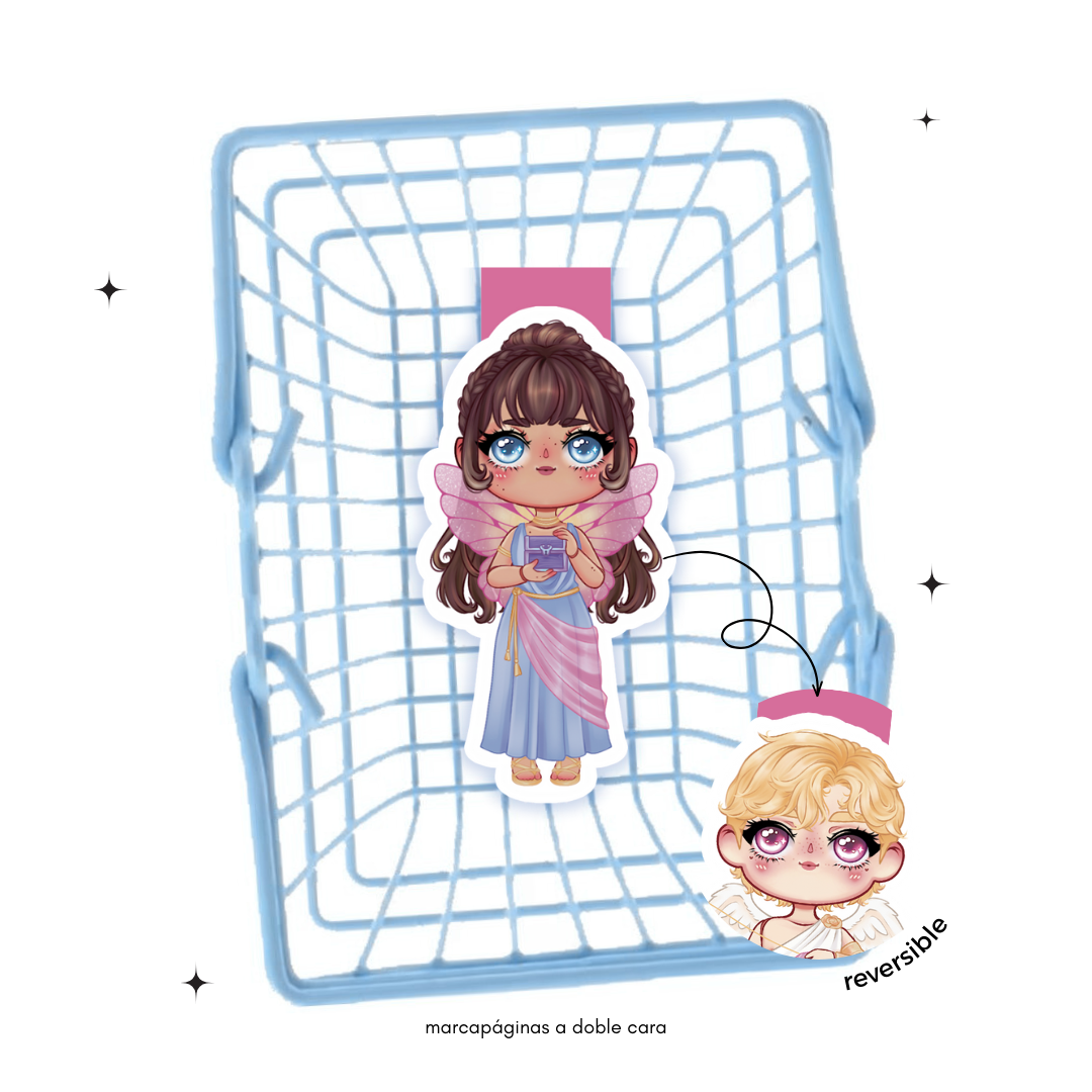 Marcapáginas magnético Psique y Eros