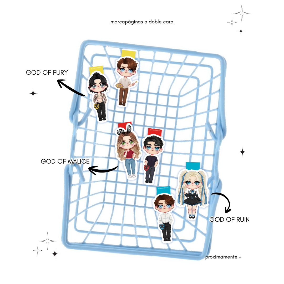 Marcapáginas magnéticos LEGACY OF GODS