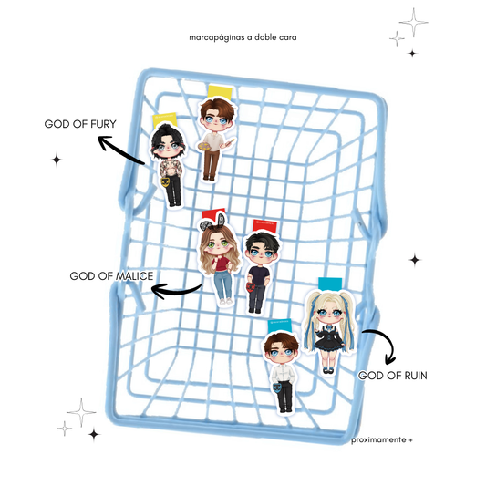 Marcapáginas magnéticos LEGACY OF GODS