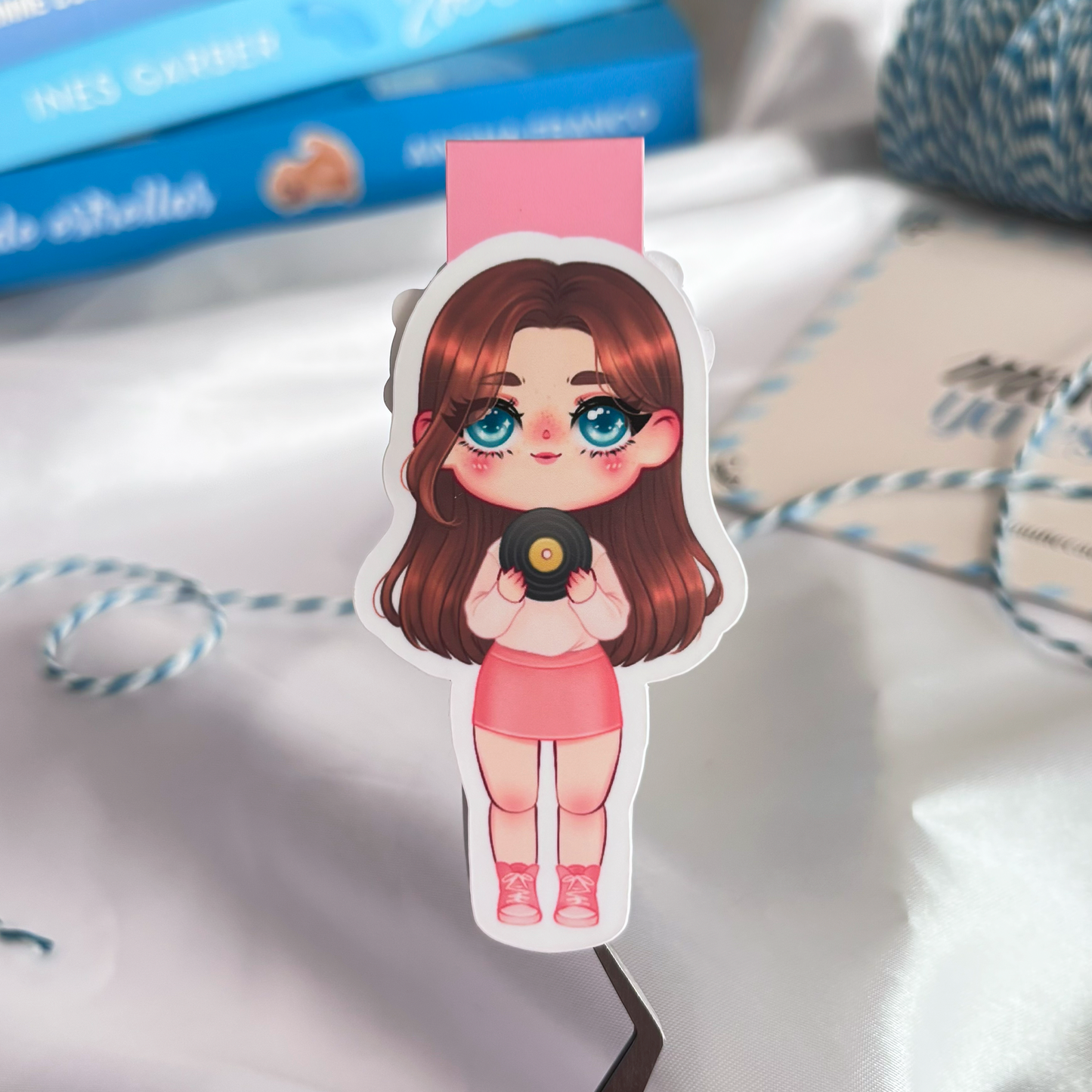 Marcapáginas magnético Kate & Ethan