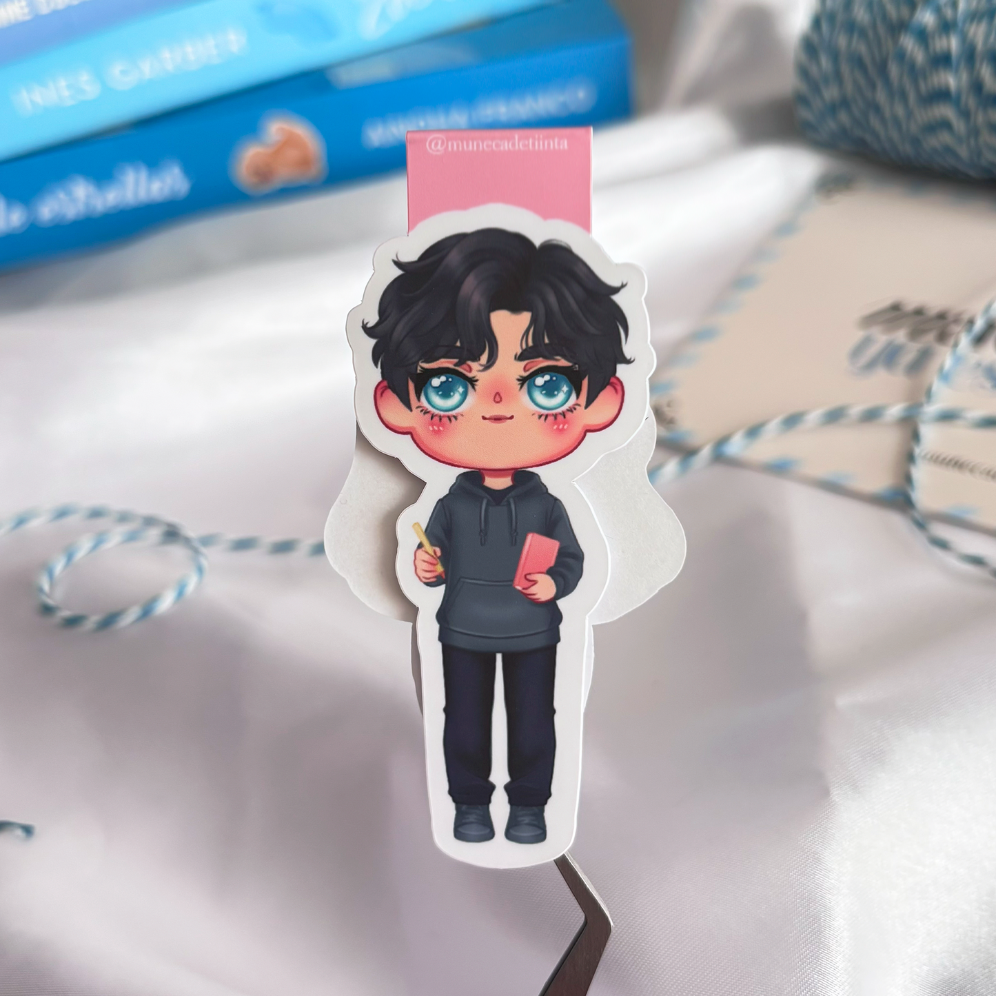 Marcapáginas magnético Kate & Ethan