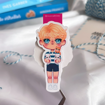 Marcapáginas magnético Gibson y Claire