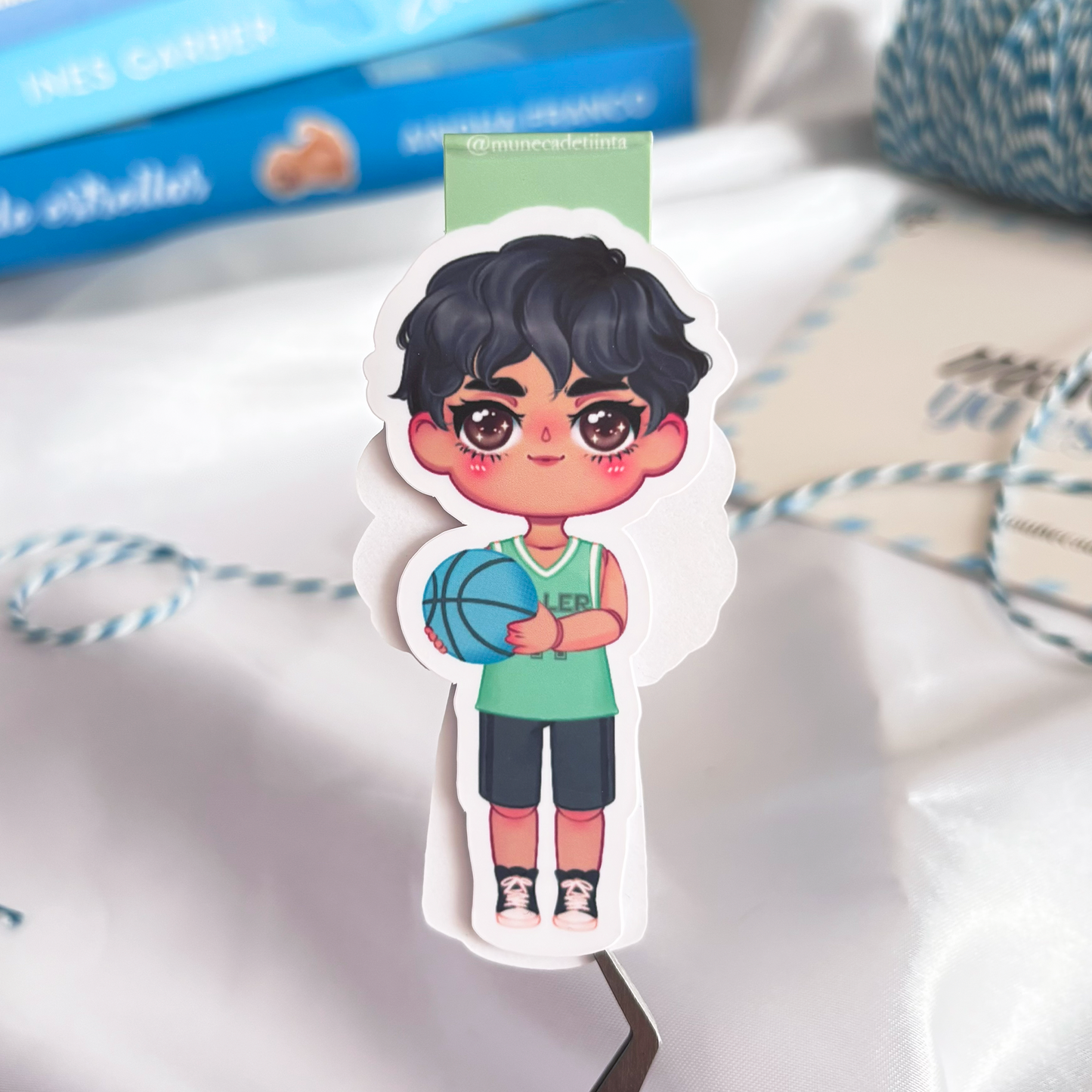 Marcapáginas magnético Heather & Sean