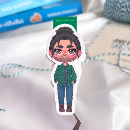 Marcapáginas magnético Alfa (Mate)