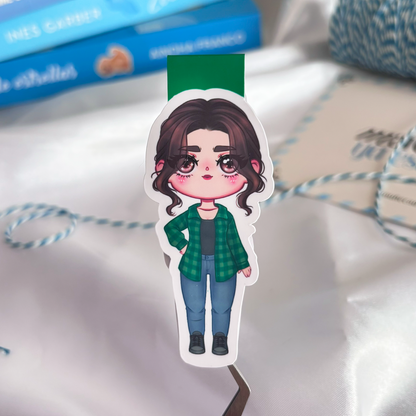 Marcapáginas magnético Alfa (Mate)