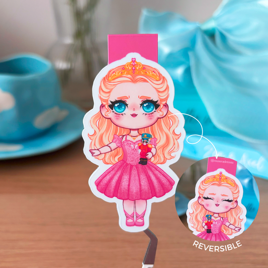 Marcapáginas magnético Clara - Barbie en el Cascanueces