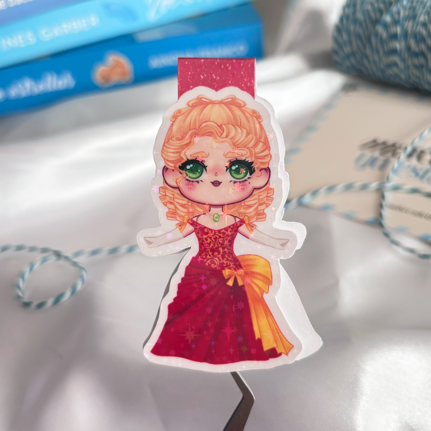 Marcapáginas magnético Barbie in A Christmas Carol