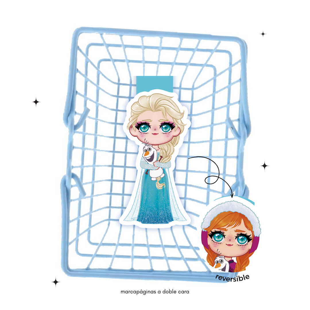 Marcapáginas magnéticos Princesas Disney