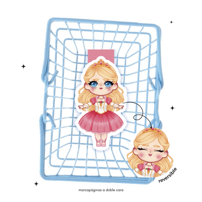 Marcapáginas magnéticos Barbie - películas 2000