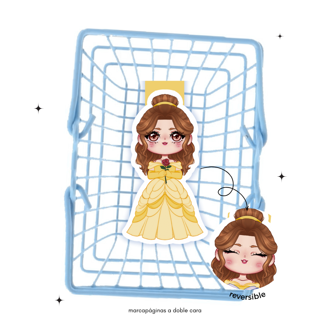 Marcapáginas magnéticos Princesas Disney