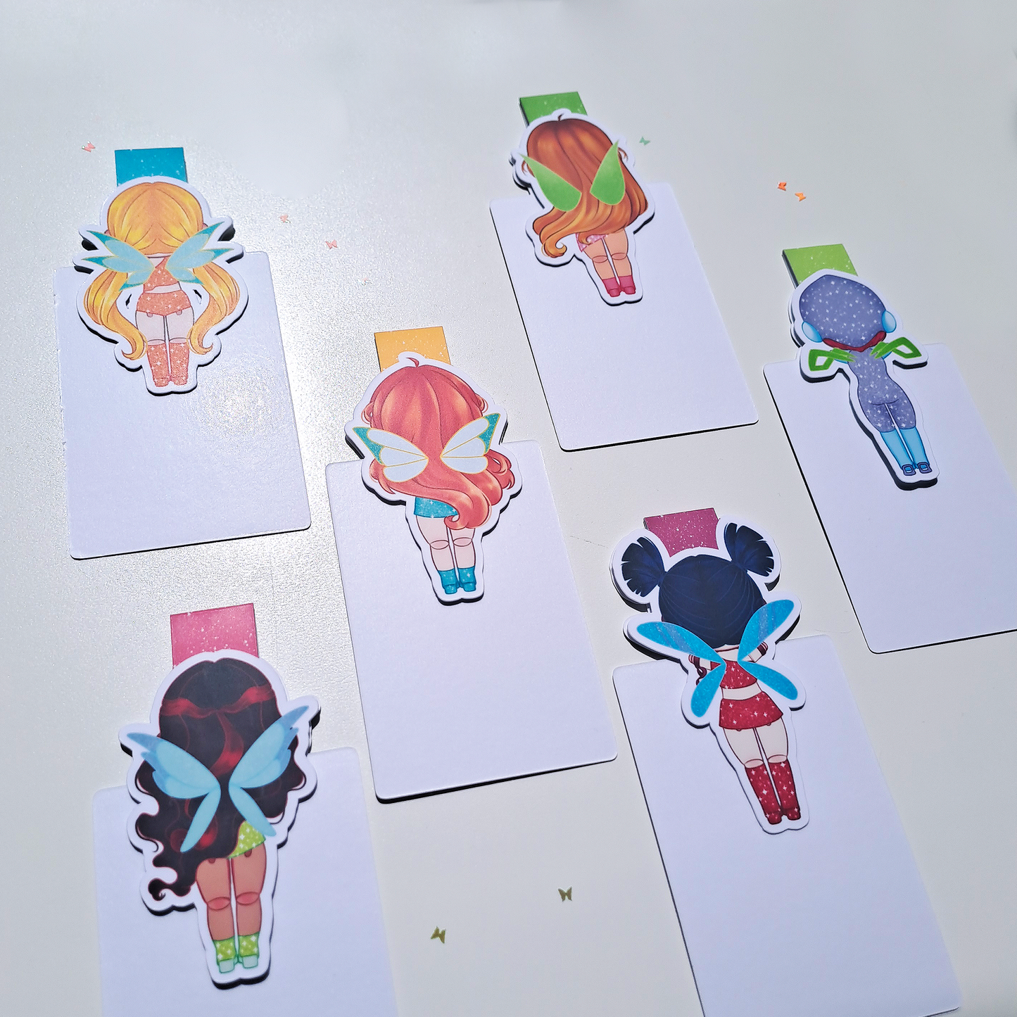 Marcapáginas magnéticos Winx Club