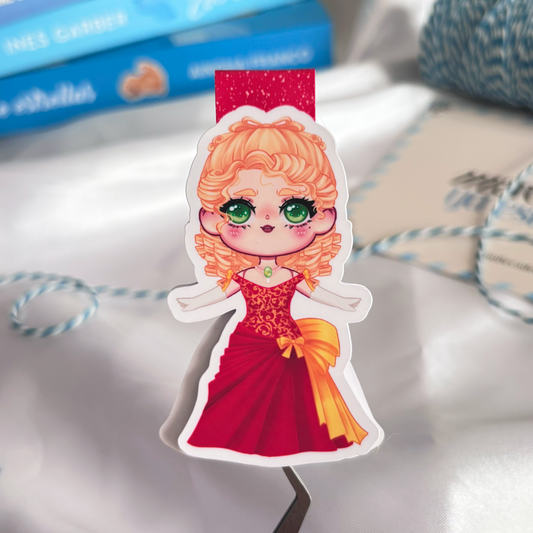 Marcapáginas magnético Barbie in A Christmas Carol