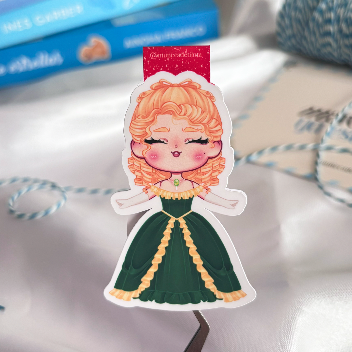 Marcapáginas magnético Barbie in A Christmas Carol