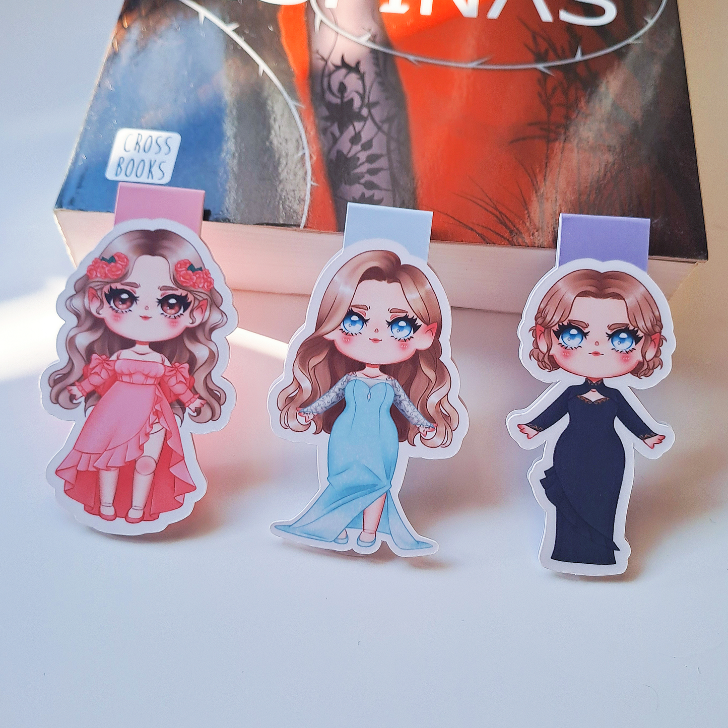 Marcapáginas magnéticos ACOTAR – Hermanas Archeron